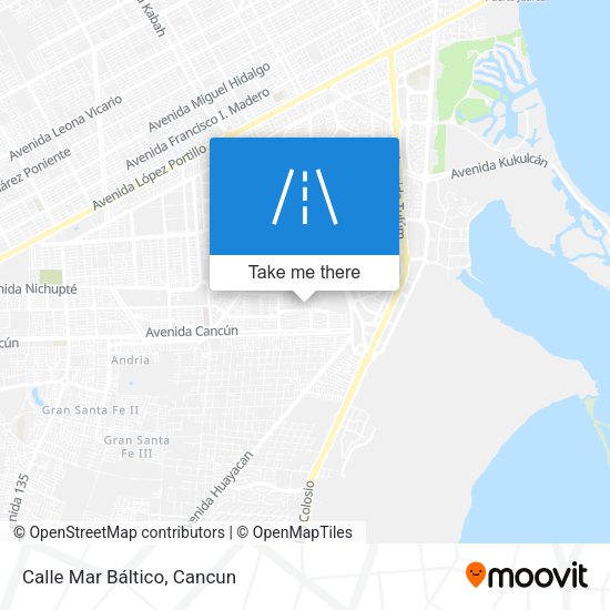 Calle Mar Báltico map