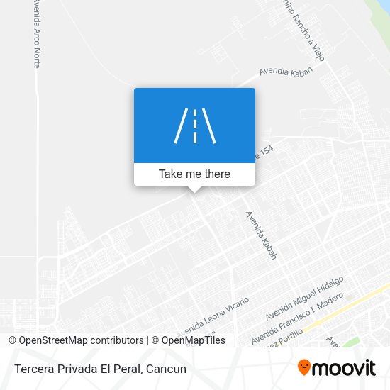 Tercera Privada El Peral map