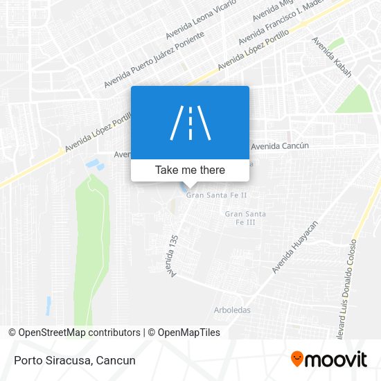 Mapa de Porto Siracusa