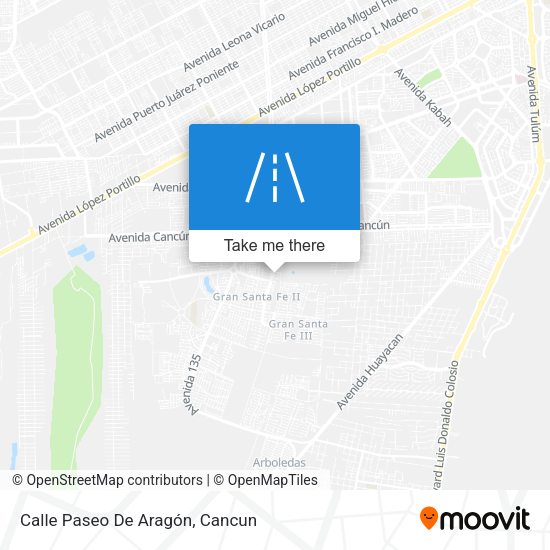 Calle Paseo De Aragón map