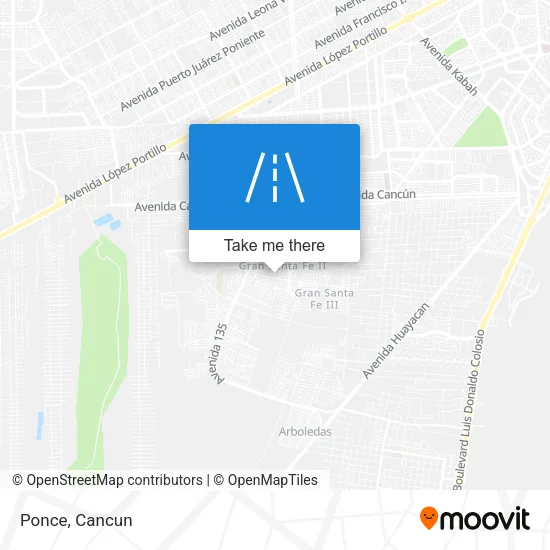 Ponce map