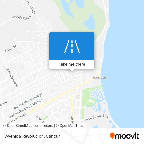 Avenida Revolución map