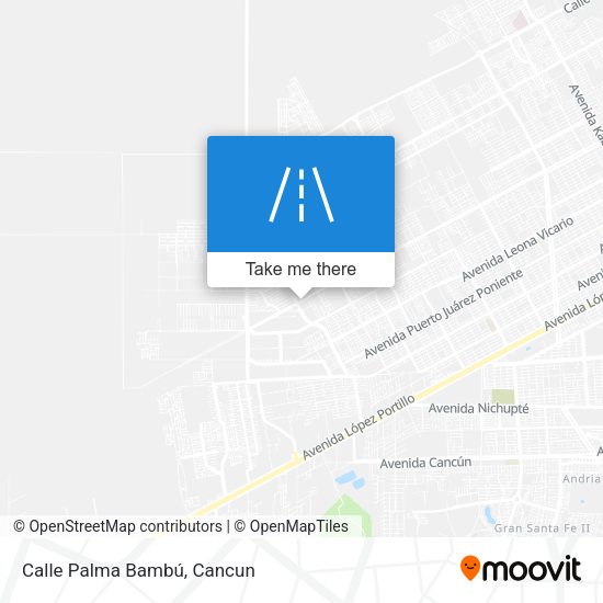 Calle Palma Bambú map