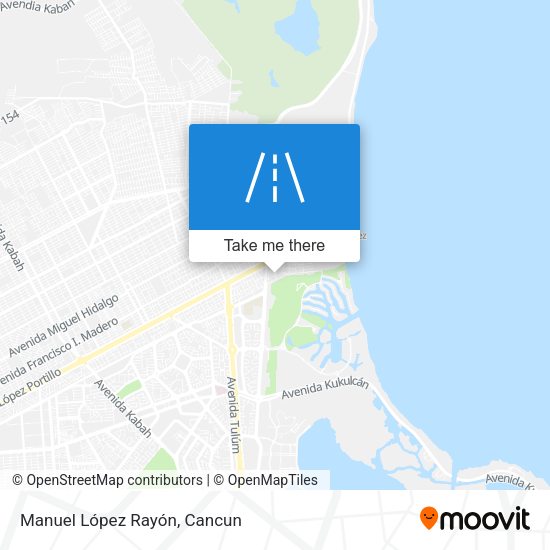 Manuel López Rayón map