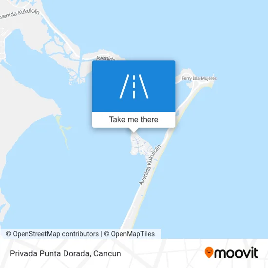 Privada Punta Dorada map