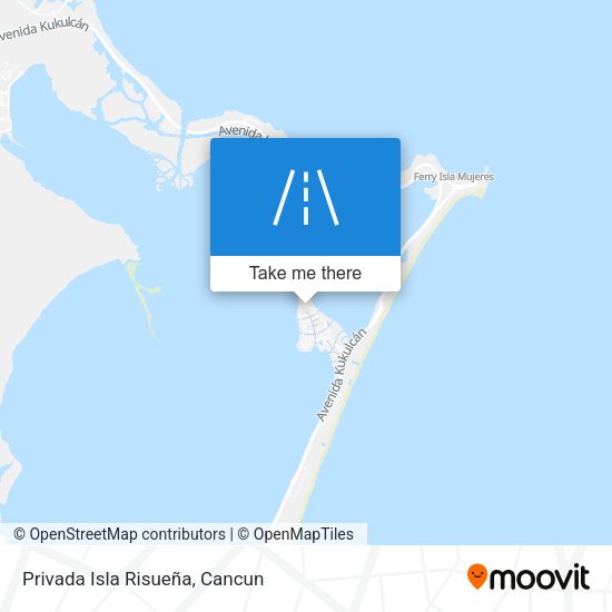 Mapa de Privada Isla Risueña