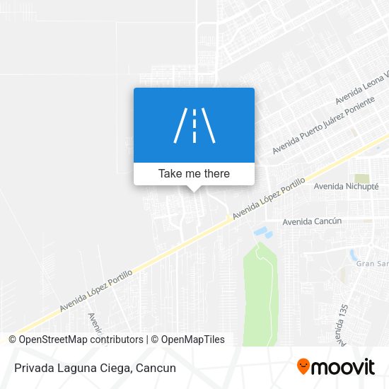 Mapa de Privada Laguna Ciega
