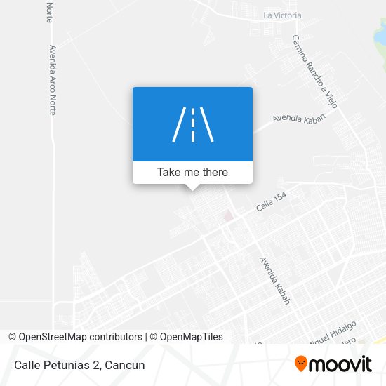 Mapa de Calle Petunias 2