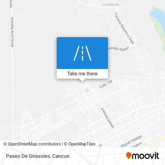 Mapa de Paseo De Girasoles