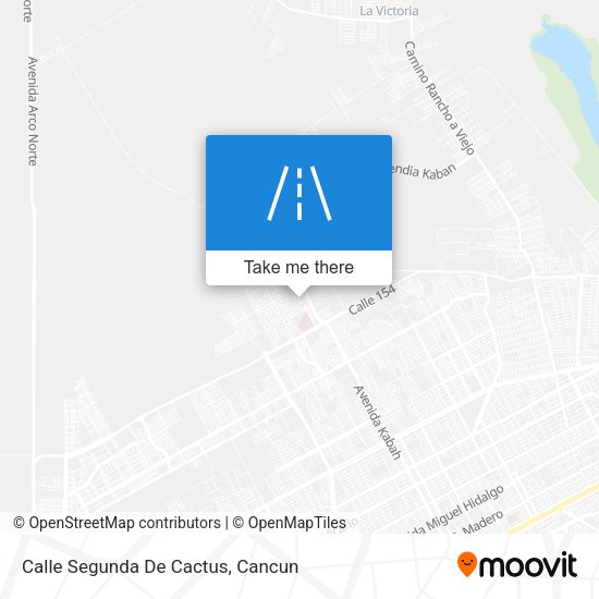 Calle Segunda De Cactus map