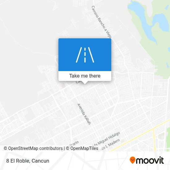 8 El Roble map