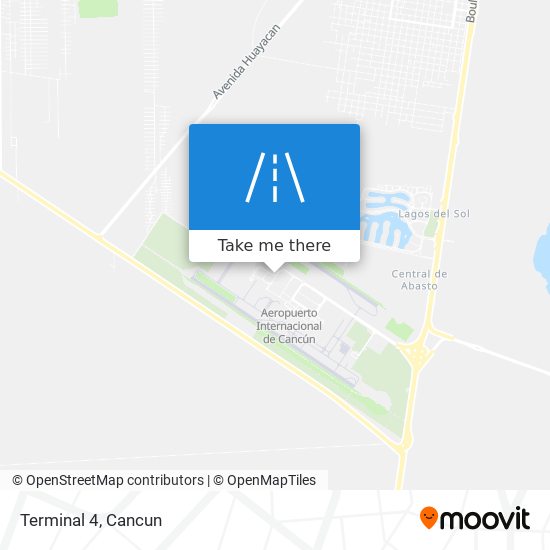 Mapa de Terminal 4