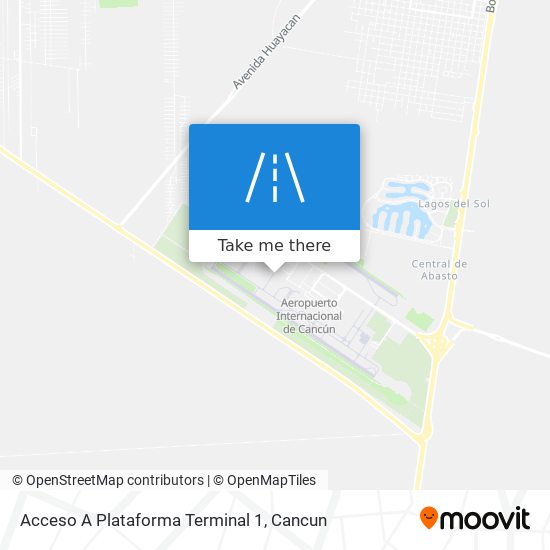 Acceso A Plataforma Terminal 1 map