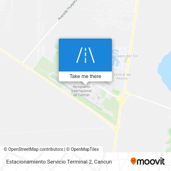 Estacionamiento Servicio Terminal 2 map
