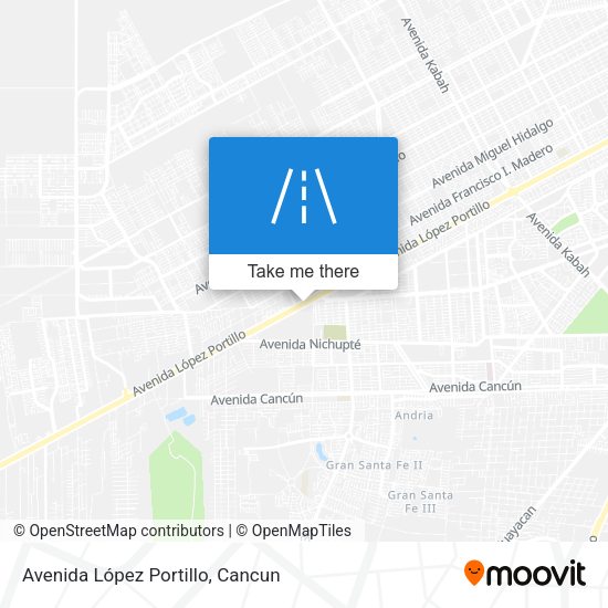 Mapa de Avenida López Portillo