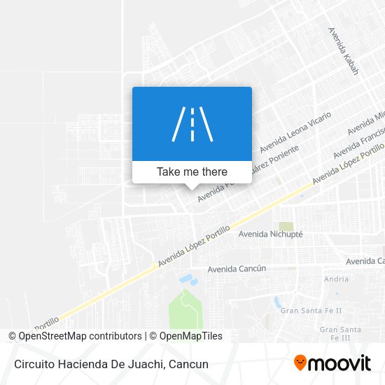 Circuito Hacienda De Juachi map