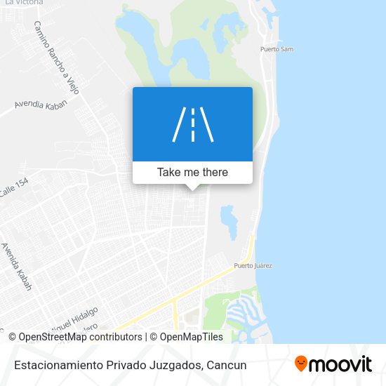 Estacionamiento Privado Juzgados map