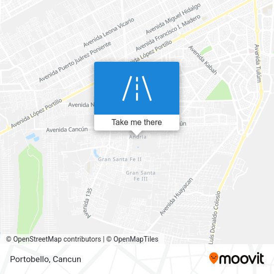 Mapa de Portobello