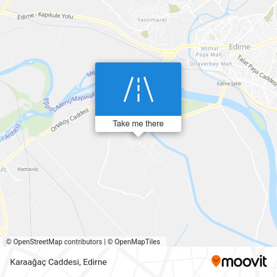 Karaağaç Caddesi map