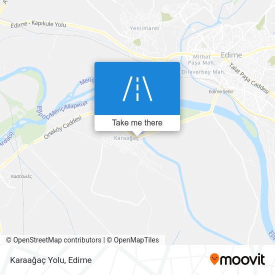 Karaağaç Yolu map