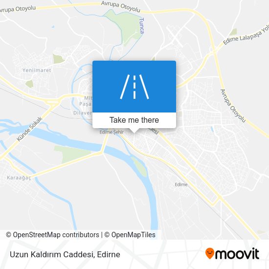 Uzun Kaldırım Caddesi map
