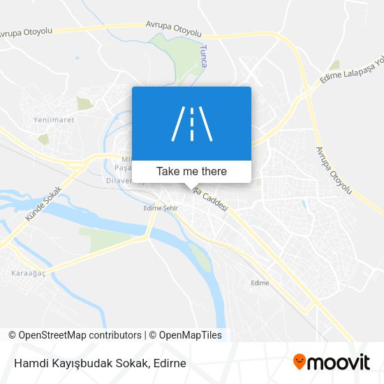 Hamdi Kayışbudak Sokak map