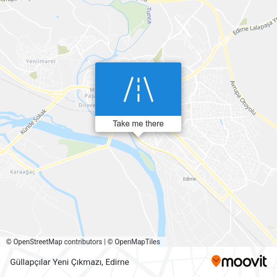 Güllapçılar Yeni Çıkmazı map