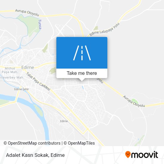 Adalet Kasrı Sokak map