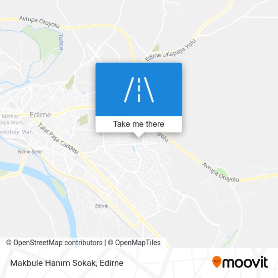 Makbule Hanım Sokak map