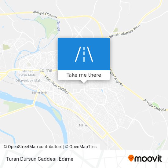 Turan Dursun Caddesi map