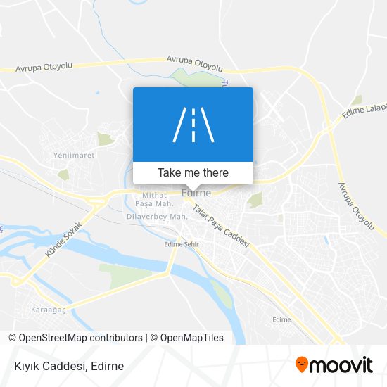 Kıyık Caddesi map