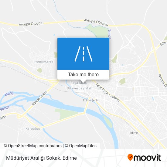 Müdüriyet Aralığı Sokak map