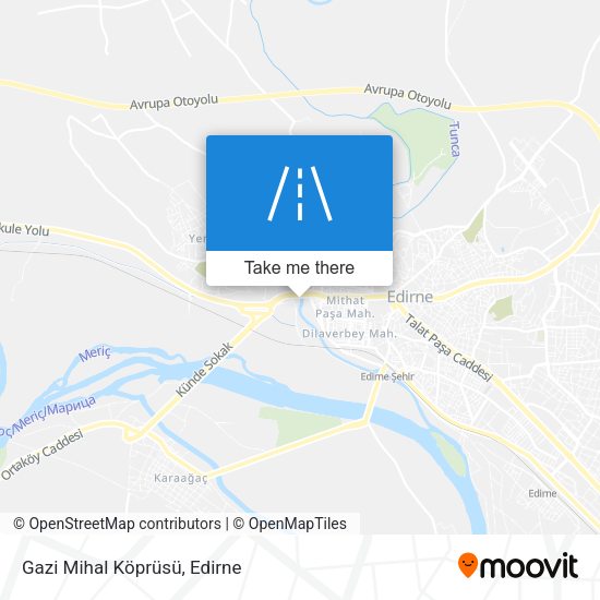 Gazi Mihal Köprüsü map