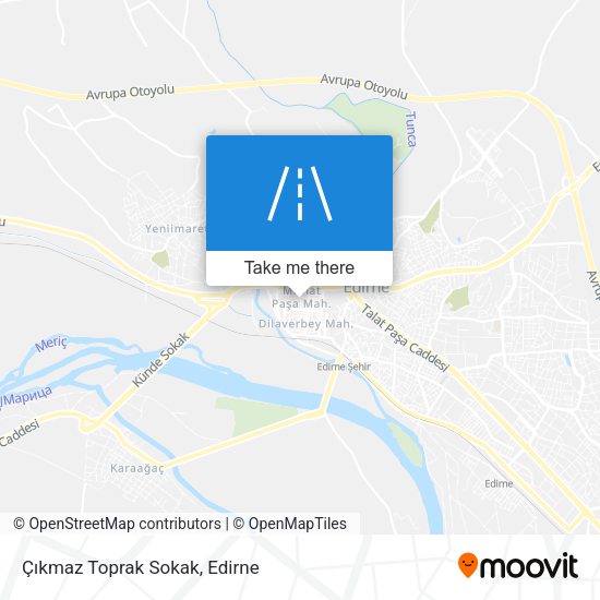 Çıkmaz Toprak Sokak map