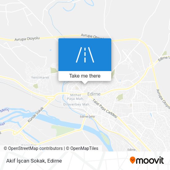 Akif İşcan Sokak map
