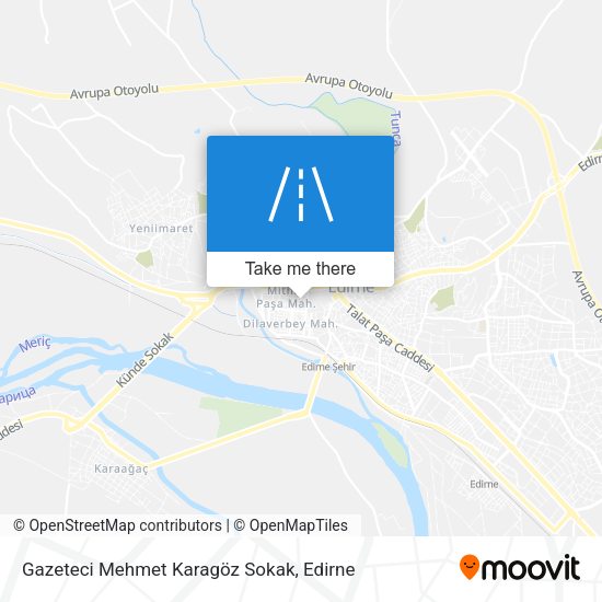 Gazeteci Mehmet Karagöz Sokak map