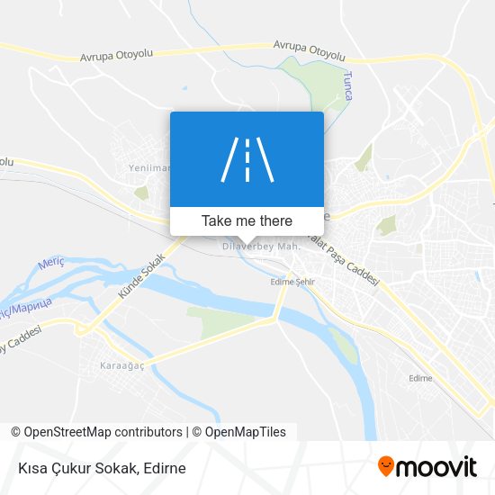 Kısa Çukur Sokak map