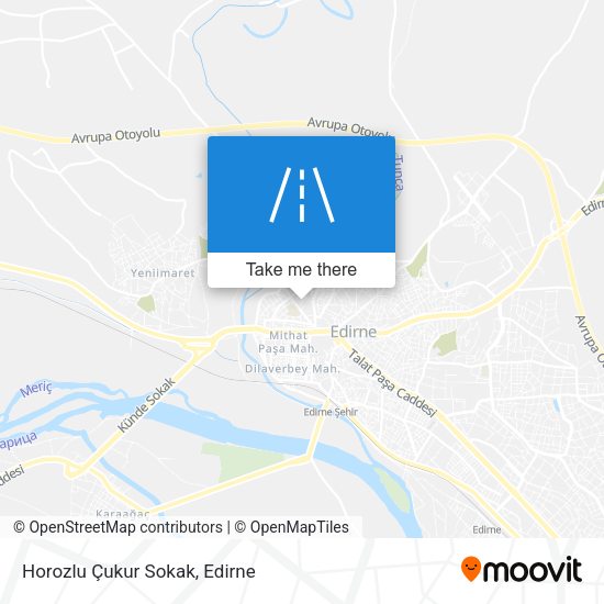 Horozlu Çukur Sokak map