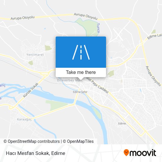 Hacı Mesfan Sokak map
