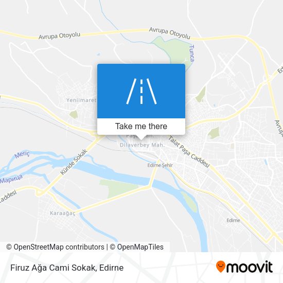 Firuz Ağa Cami Sokak map