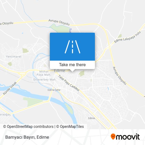 Bamyacı Bayırı map