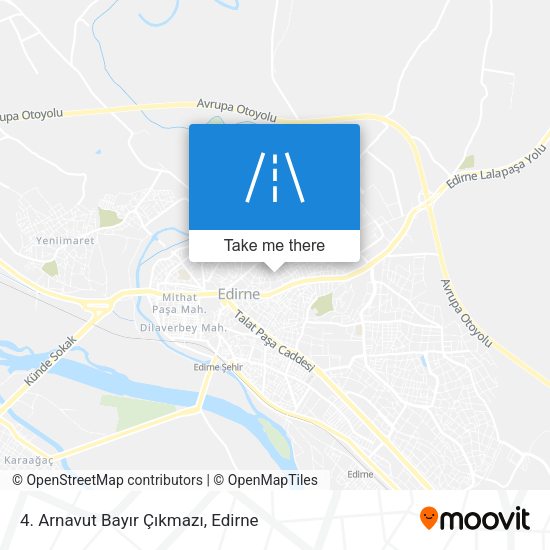 4. Arnavut Bayır Çıkmazı map