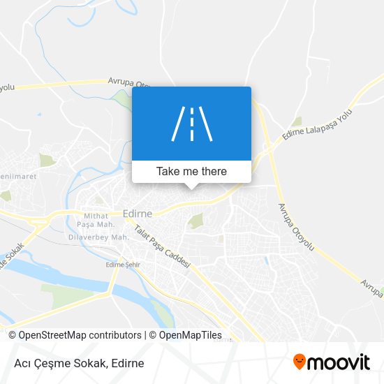 Acı Çeşme Sokak map