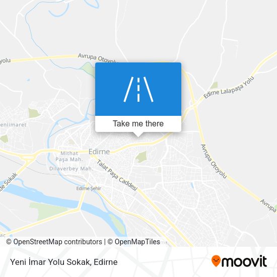 Yeni İmar Yolu Sokak map