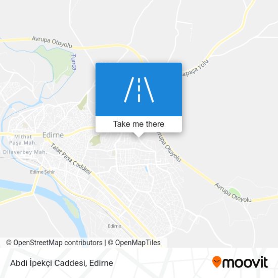 Abdi İpekçi Caddesi map