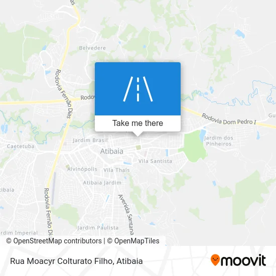 Rua Moacyr Colturato Filho map