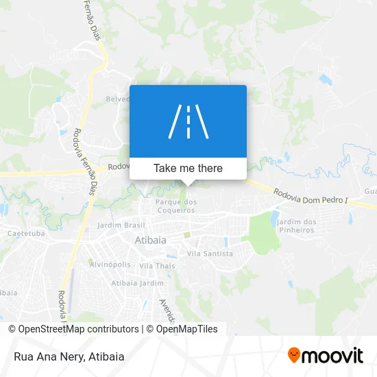 Rua Ana Nery map