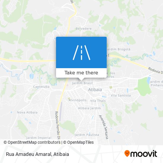 Rua Amadeu Amaral map