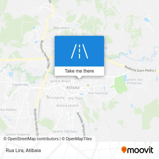 Rua Lira map