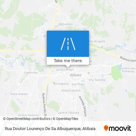 Rua Doutor Lourenço De Sa Albuquerque map